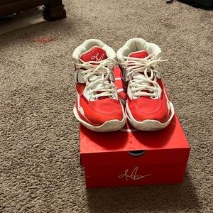 Nike, Kyrie Infinity TB, Red and white